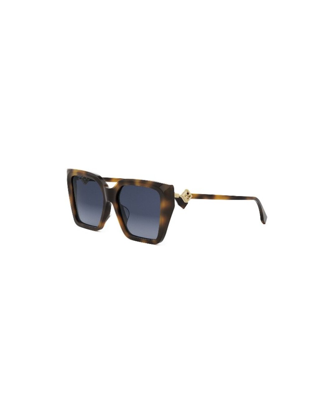 New FENDI Women's Sunglasses Acetate Frame FF DIAMONDS FE40161I 52W 54